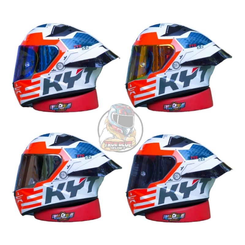 KYT TTC Paket Ganteng Fuselage Red