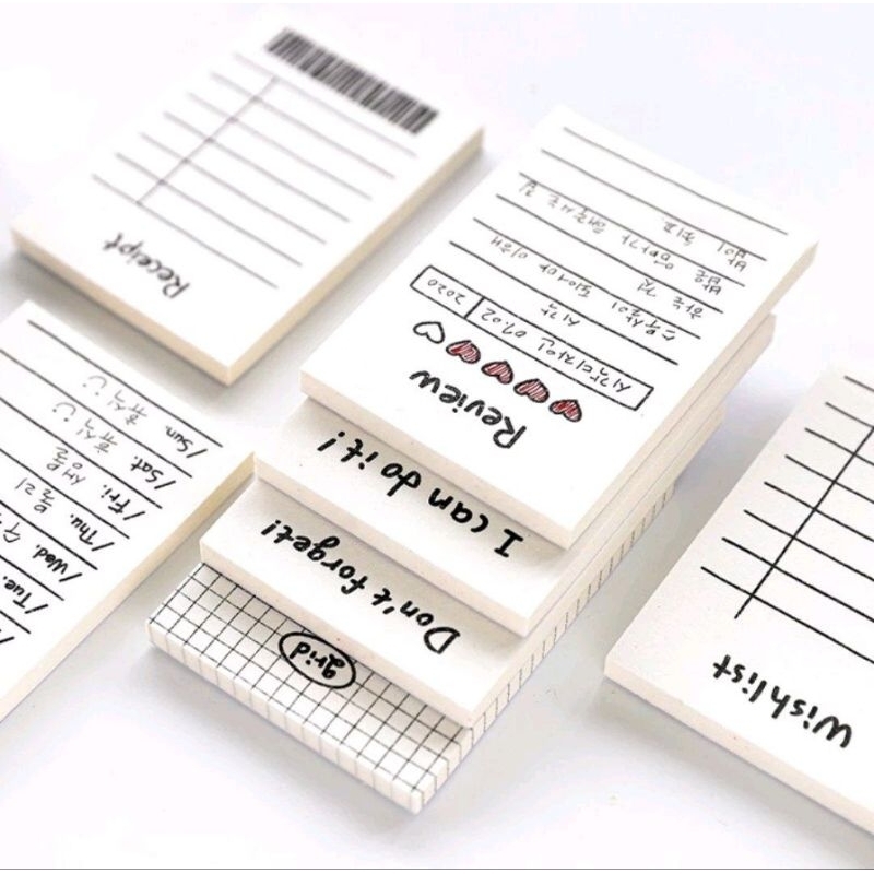 

60pcs/set sticky note grid