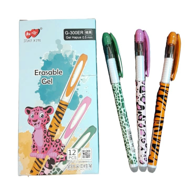 

Pulpen Gel Bisa Hapus Loreng 300ER (isi 12)
