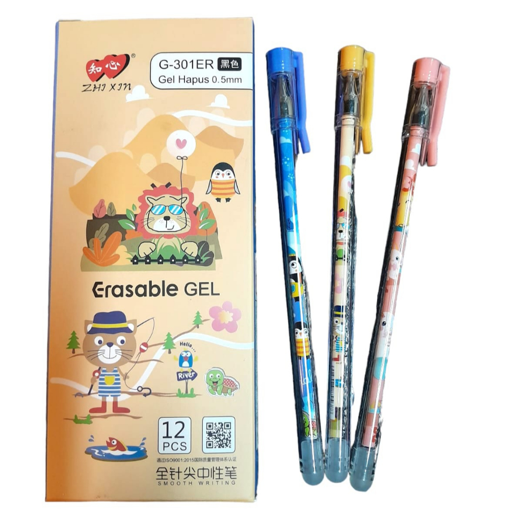 

Pulpen Gel Bisa Hapus Animal 301ER (isi 12)