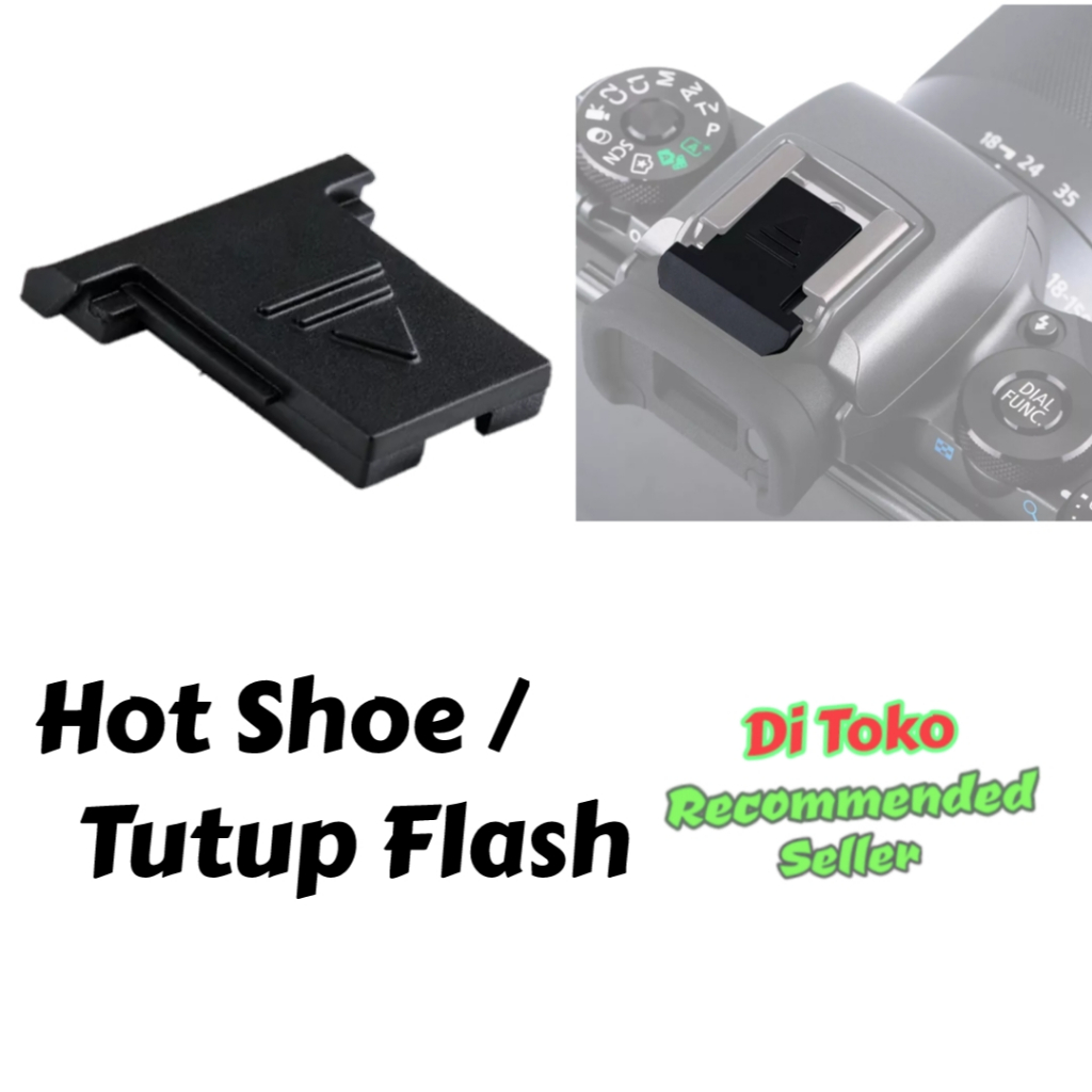 Tutup Flash / Hot Shoe Cover For Kamera Mirrorless Canon EOS M Hotshoe Penutup Flas Hotshu EosM M1 M2 M3 M5 M6 M10 M50 Tutup Lampu M100 Camera Mirrorles RC