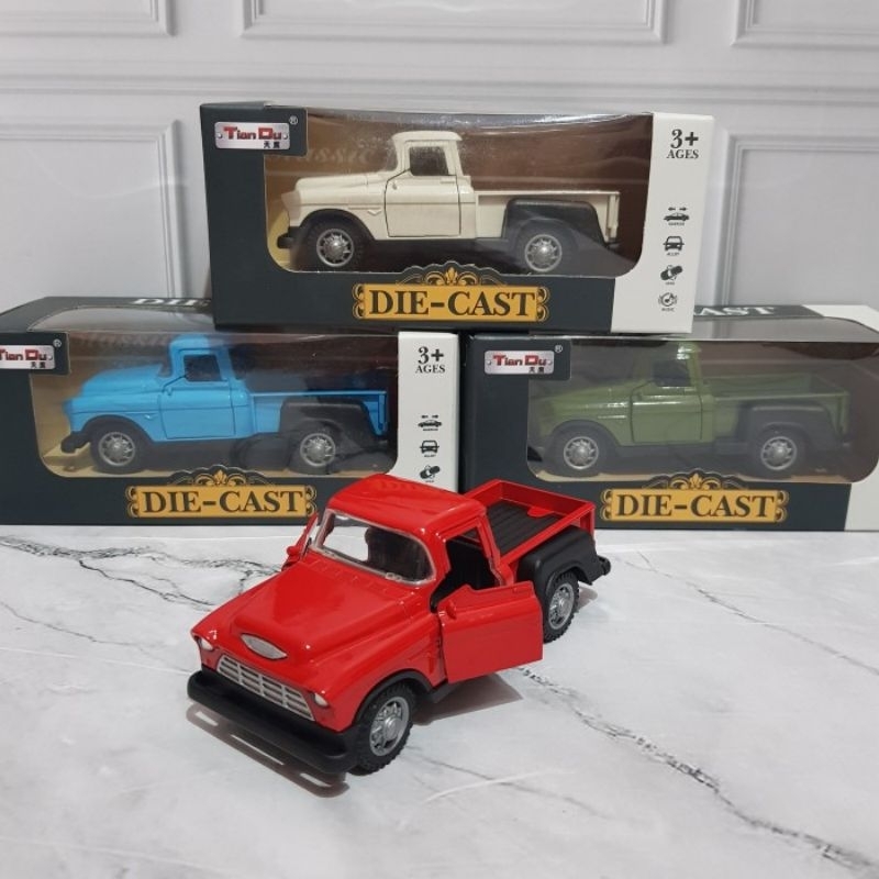Diecast Mobil Bak Klasik - Diecast Mobil Jadul - Diecast Mobil Pickup