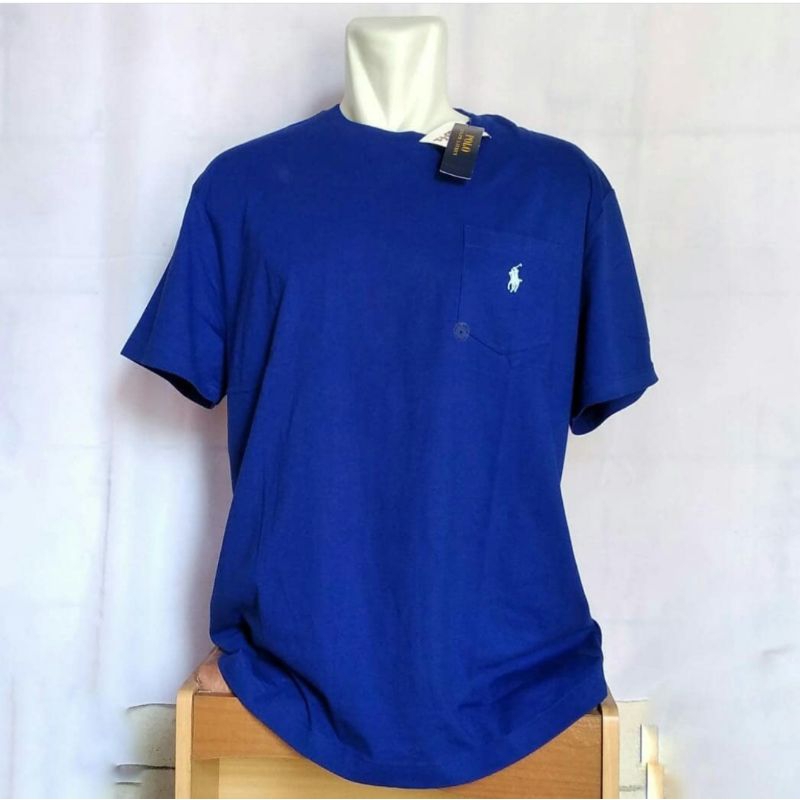 Kaos oblong pria branded original polo