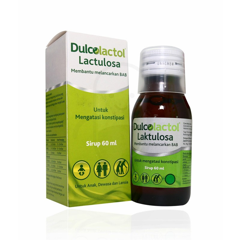 DULCOLACTOL SYRUP/DULCOLAX SIRUP - MEMBANTU MELANCARKAN BAB MENGATASI KONSTIPASI ANAK DAN DEWASA