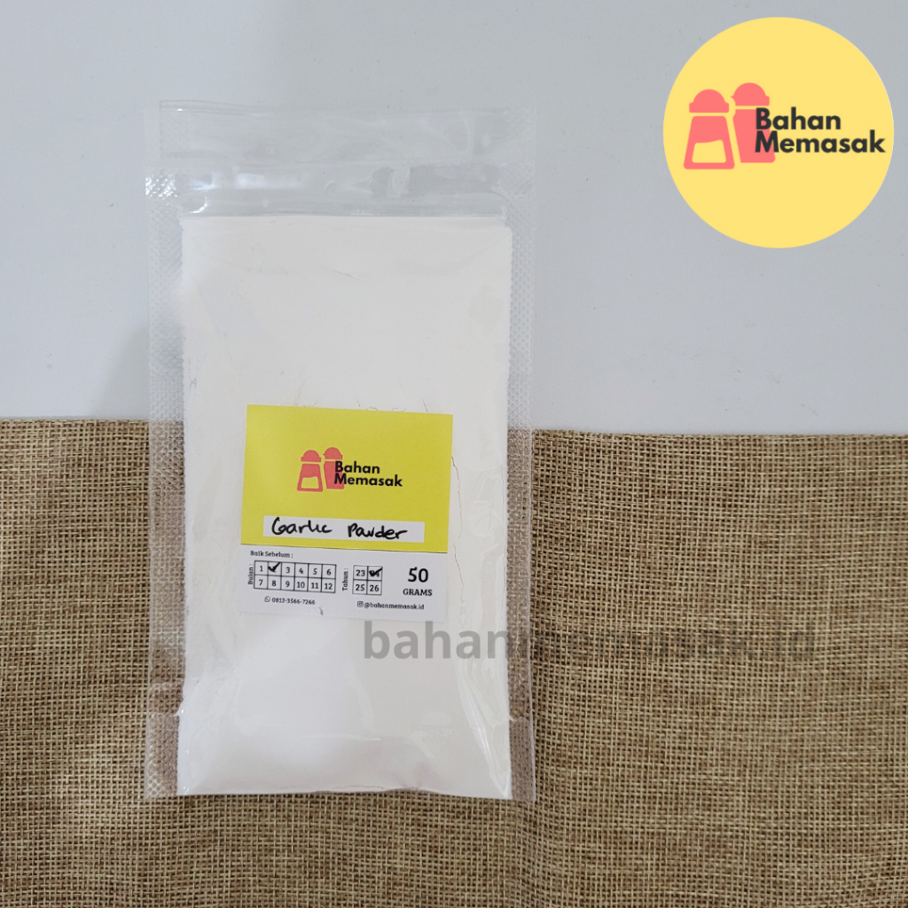 

Bubuk Bawang Putih/ Garlic Powder Putih dan Wangi 50 gram