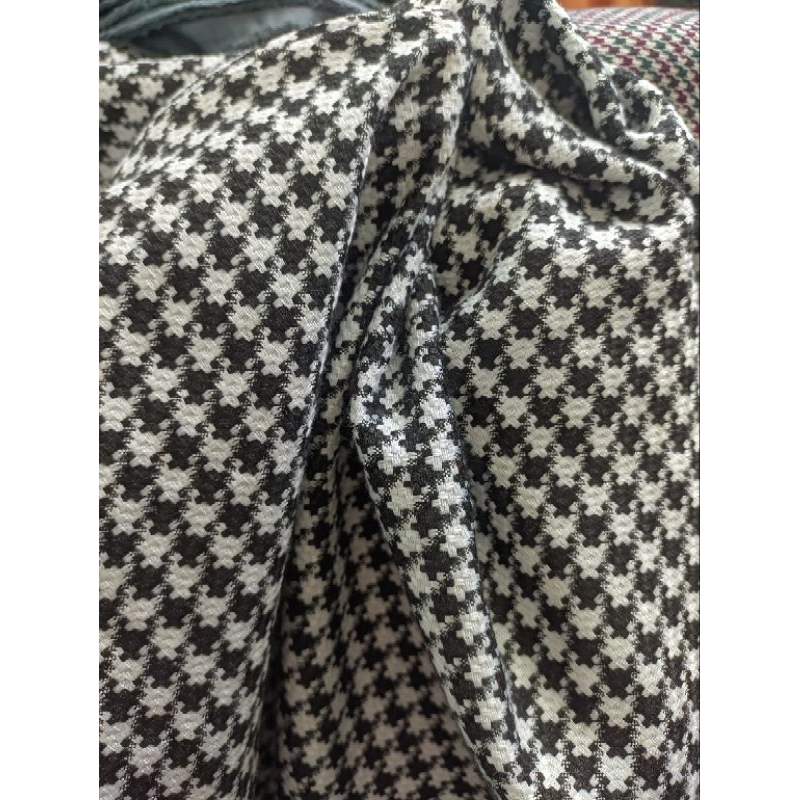 Tweed Houndstooth/kain Tweed