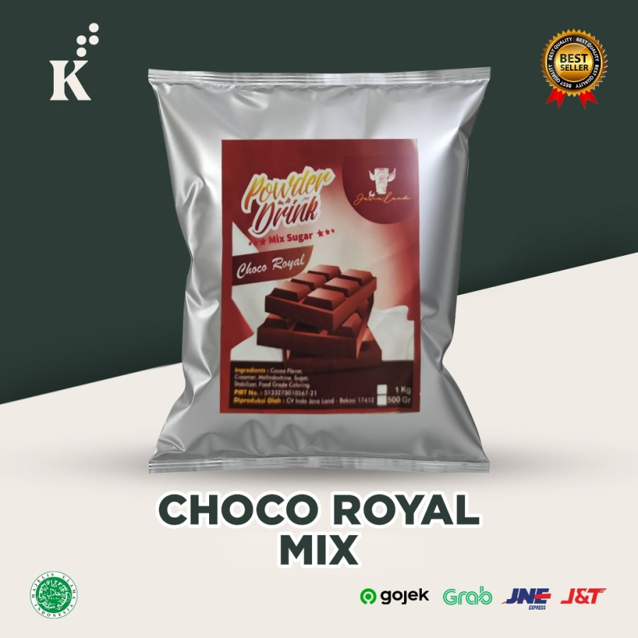 

Javaland Bubuk Minuman Rasa Choco Royal / Coklat 1Kg - Premix | Bubble Powder Drink Boba
