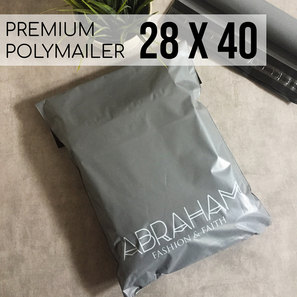 

CUSTOM SABLON POLYMAILER PREMIUM MATTE/DOFF UKURAN 28X40 CM
