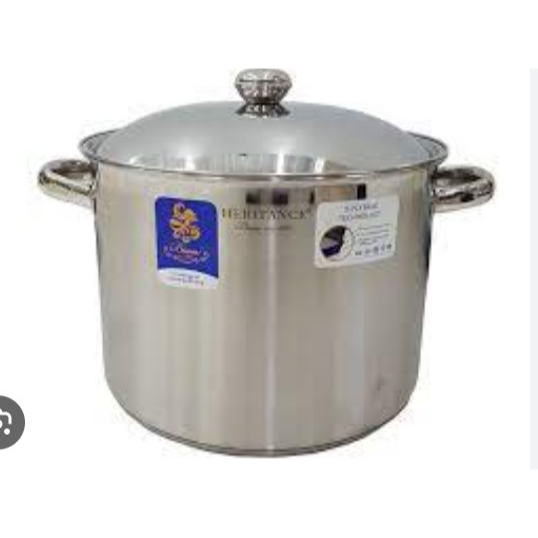 Bima Heritance Pro-Lite High Pot 30cm 14,8L Induction BP121430 Stainless Steel
