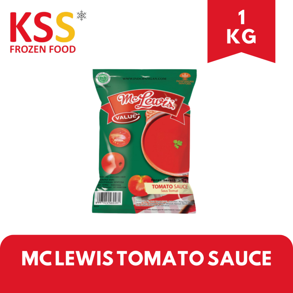 

MC LEWIS TOMATO SAUCE 1 KG