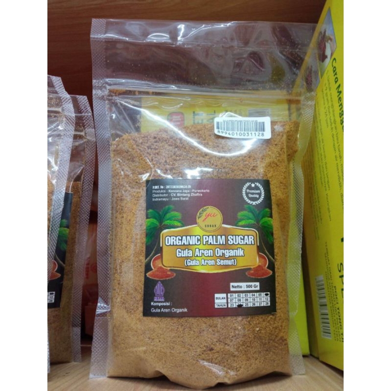 

GULA AREN ORGANIK POUCH 500GR