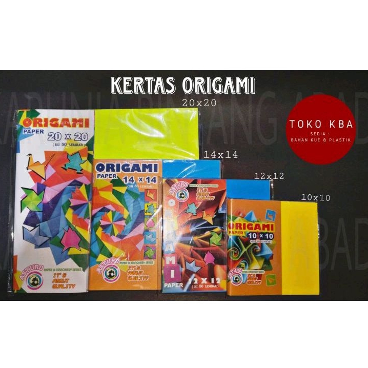 

Kertas Lipat Origami Paper Asturo ( 10x10 | 12x12 | 14x14 | 20x20 )