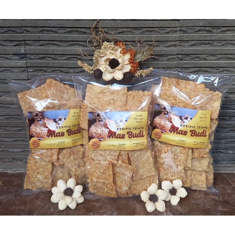 

Keripik Tempe Mas Budi 250 gram