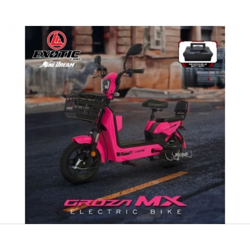 sepeda listrik exotic groza mx new