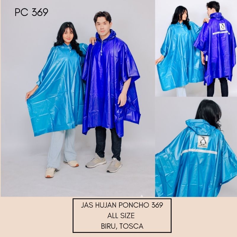 Jas Hujan Poncho | P369 Penguin's