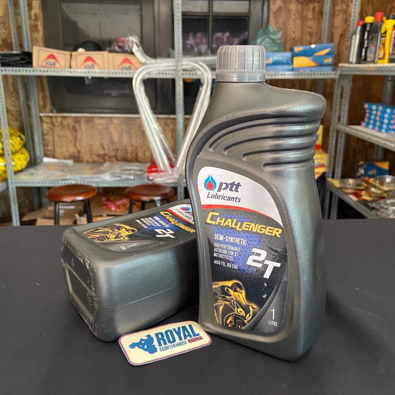 Oli samping 2tak PTT chalenger 1lt Jaso FD