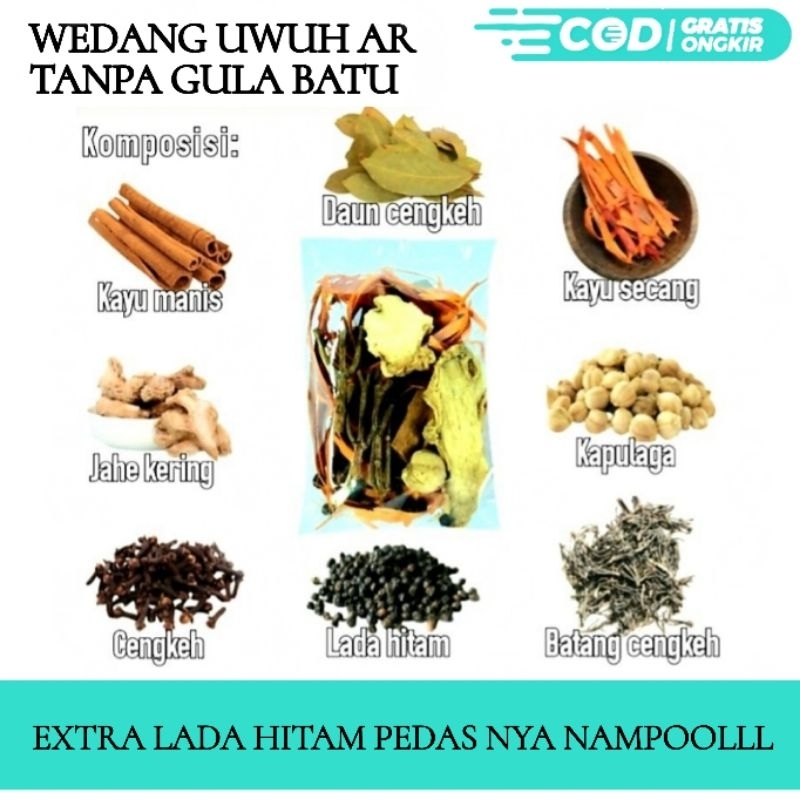 

RL WEDANG UWUH AR TANPA GULA BATU