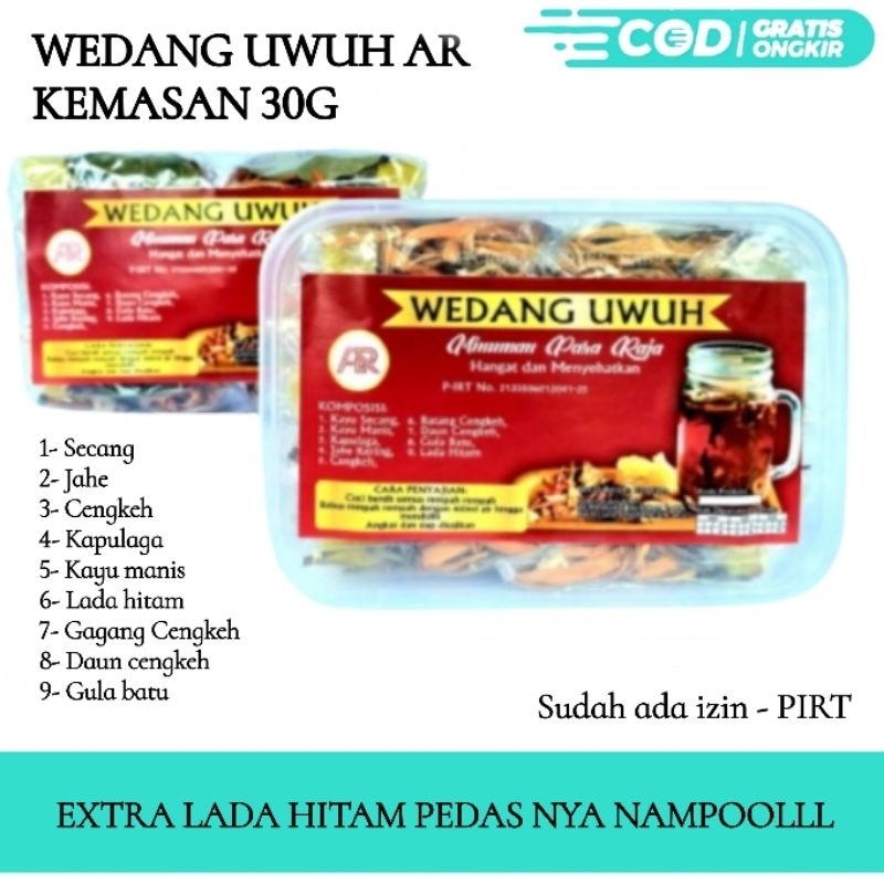 

RL WEDANG UWUH AR KEMASAN BESAR TANPA LEBEL