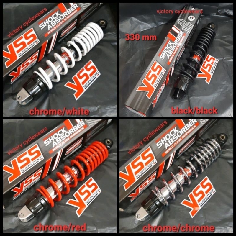 SHOCK YSS PRO PLUS 330 MM VARIO 125 / 150 F1 ESP VARIO 125 / 150 OLD BEAT FI SCOOPY FI X RIDE