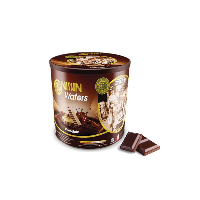 

Waffer nissin coklat sajian besar