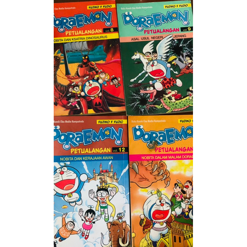 komik doraemon petualangan 9 dan 11 bekas