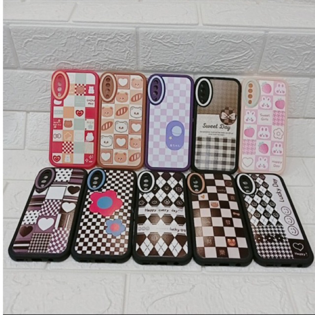 Silikon Everday Samsung A24  A34  A54 Happy Rich