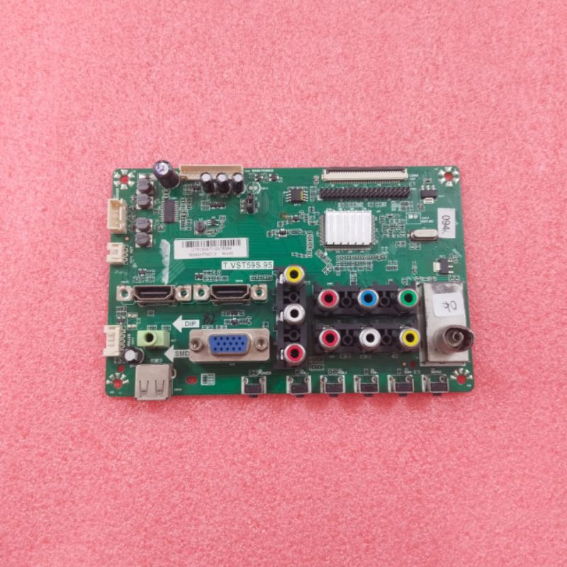 MB TV LED POLYTRON PLD24D901J MESIN TV LED POLYTRON MAINBOARD MOTHERBOARD MODUL TV LED