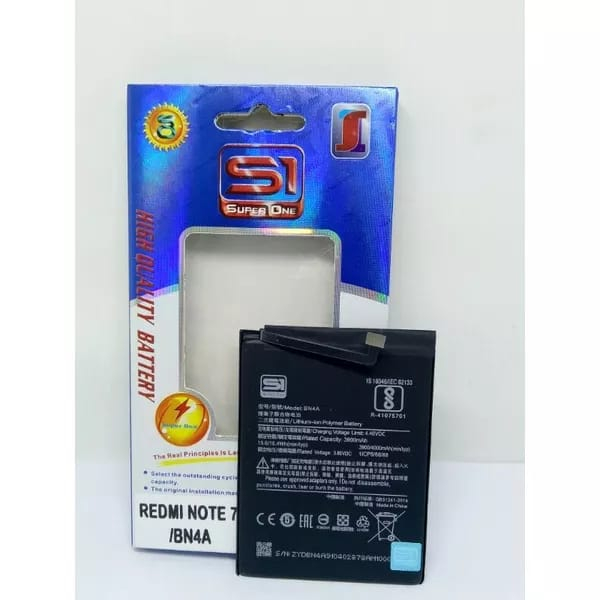 BATERAI DOUBLE POWER SUPER ONE XIAOMI REDMI NOTE 7 / NOTE7 PRO / NOTE 8T BN4A BN 4A