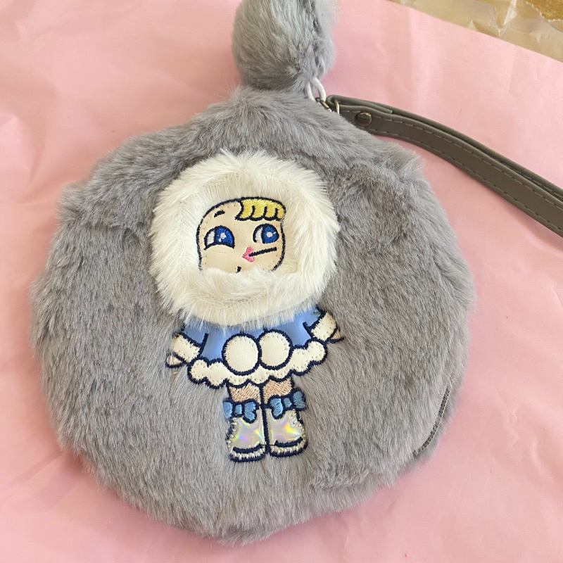 Ready/ Dompet Koin Dompet Kartu Card Holder Bentoy Milkjoy Bulu Unicorn Cute 10 slot Kartu