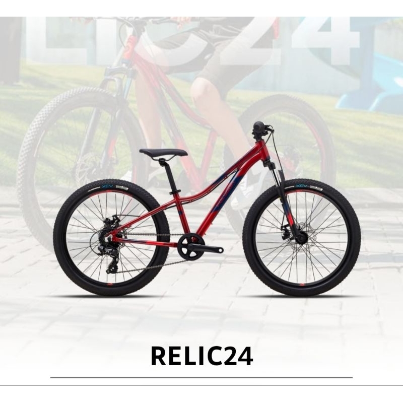 Sepeda Gunung MTB Polygon Relic 24 inch