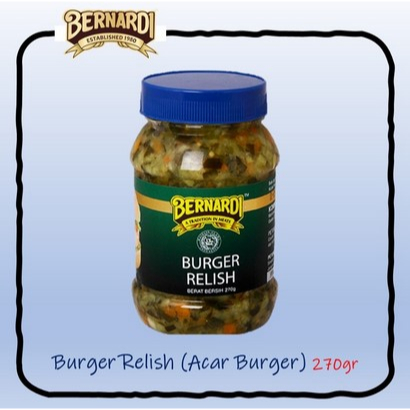 

Bernardi Burger Relish 270 Gr