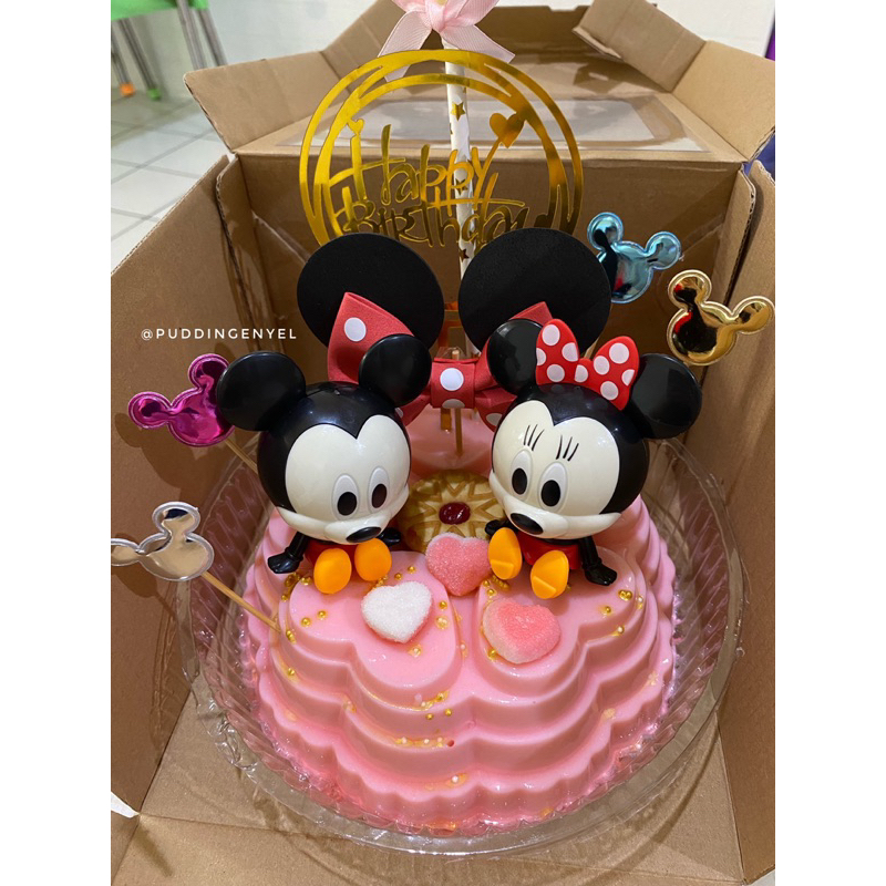 

PUDDING MICKEY MOUSE / PUDDING CUSTOM / PUDDING ULANG TAHUN