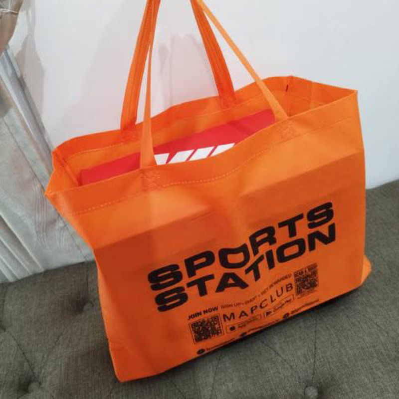 Shopping Bag Sport Station / Spunbond Sport Station / Tote Bag Sport Station / Reusable Bag Sport St