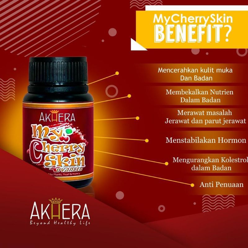 MY CHERRY SKIN ADVANCED (BUBUK) ORI 100% DARI MALAYSIA