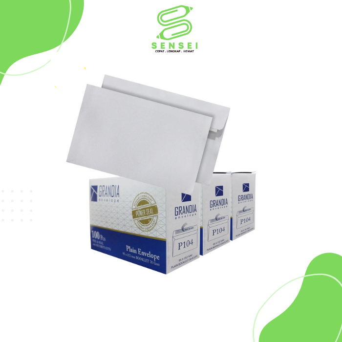

1 Box MONTANA Amplop Putih 104 / Amplop Putih Grandia 104 / Amplop Putih 104