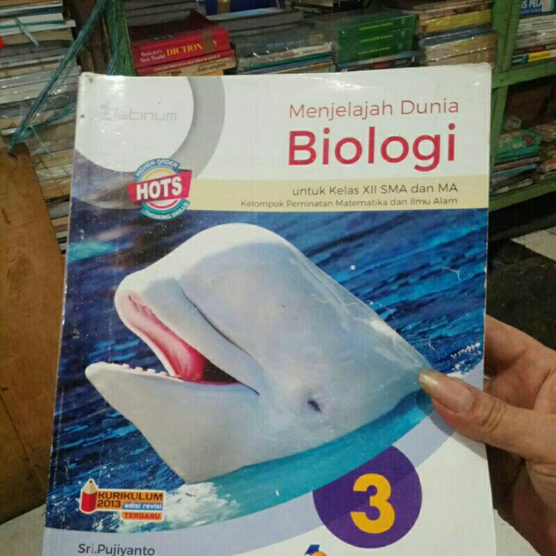 BUKU BEKAS MENJELAJAH DUNIA BIOLOGI 3 SMA