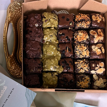 

Fudgy Brownies Panggang Coklat Premium Uk 20x20