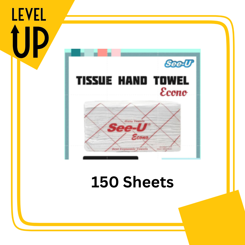 Tissue HAND TOWEL SEE-U / TISU SEE U ECONO 150 sheets