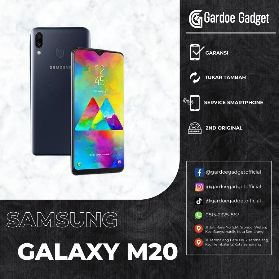 SAMSUNG M20 [RAM 3/32GB] HP SECOND ORIGINAL BERGARANSI| Gardoegadget