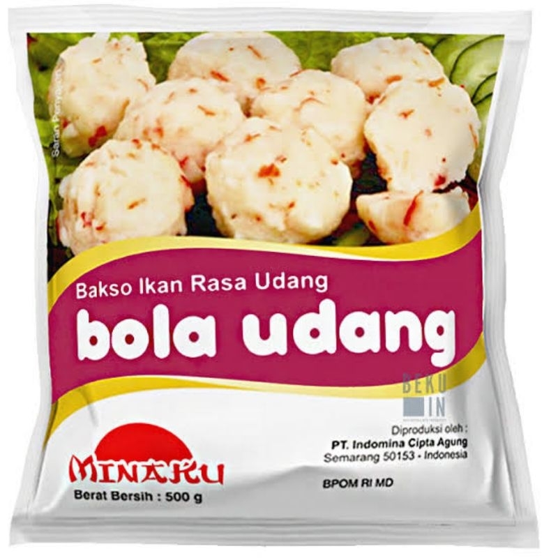 

Minaku Bola Udang 500 Gram