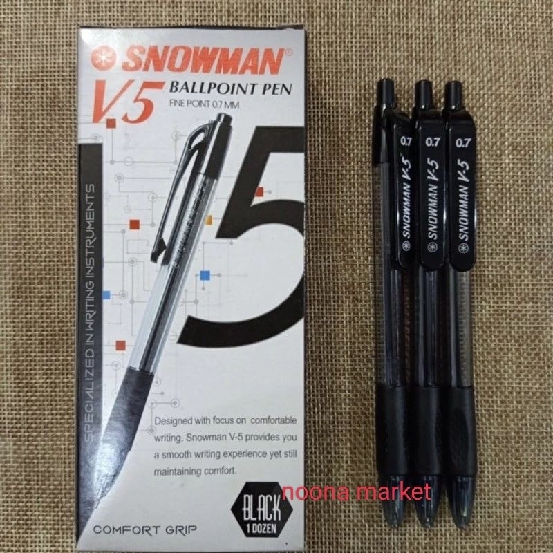

Ballpoint V5 snowman 0.7 mm / Bolpoint Jetrek