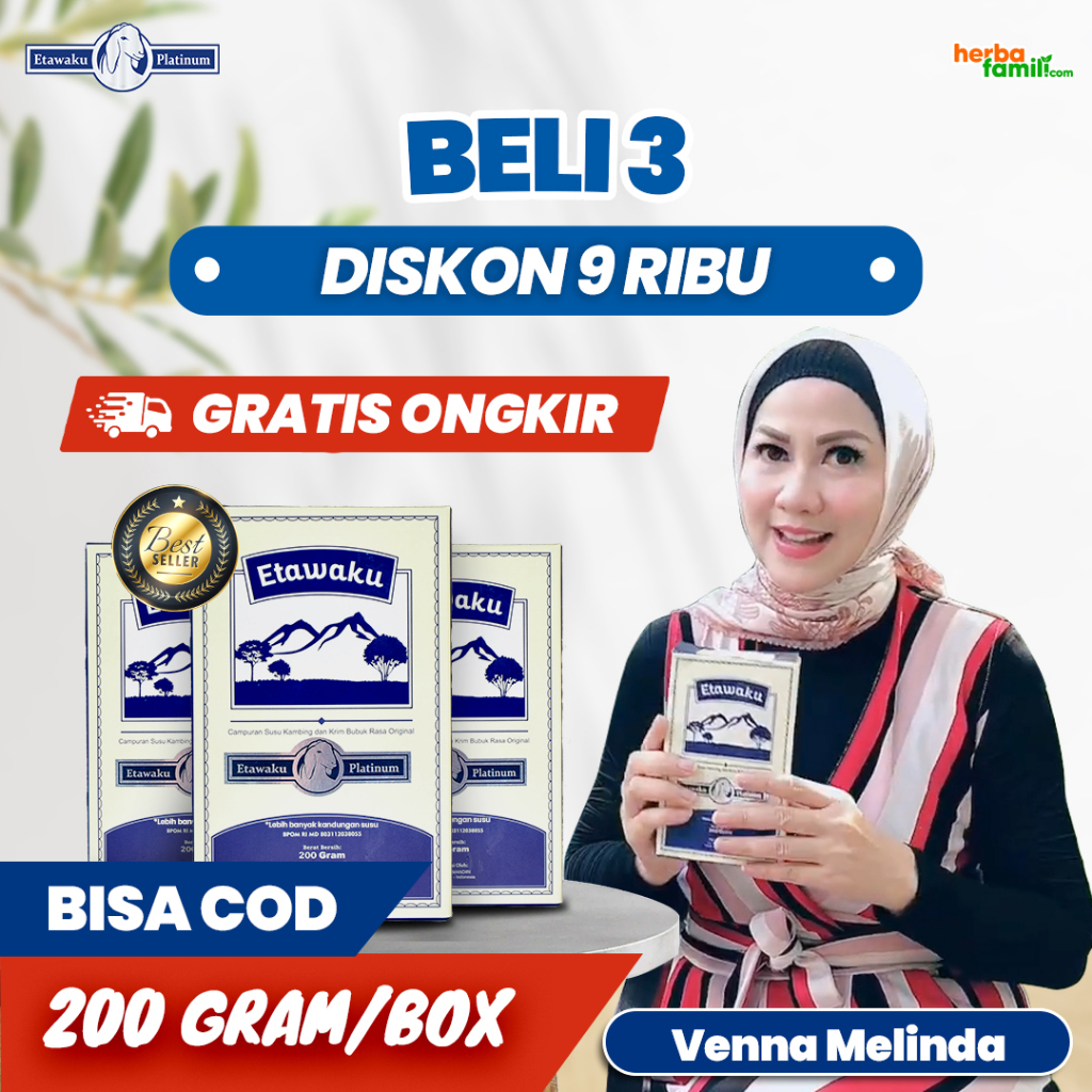 

ETAWAKU PLATINUM 100% ORIGINAL | Susu Kambing Etawaku Platinum Asli ETAWKU PLATINUM