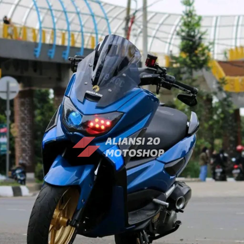 Windshield Nmax Old Model TDR Sporty V1 Visor nmax lama TDR Sporty V1 Tebal