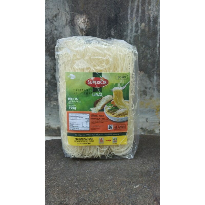 

Bihun Beras Urai Superior 195 gram