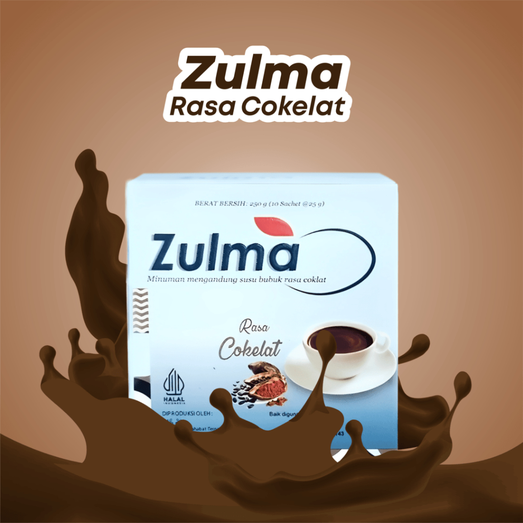 

Zulma Susu Kambing Sachet - Rasa Coklat | Susu Kambing Etawa bubuk bernutrisi