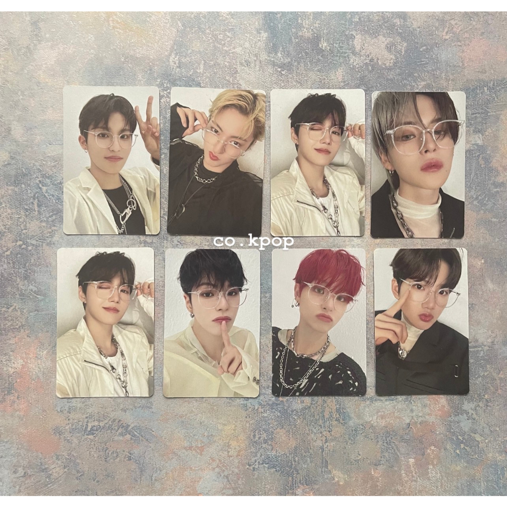 [READY] TREASURE REBOOT KIT VERSION PHOTOCARD - JEONGWOO HARUTO JAEHYUK DOYOUNG