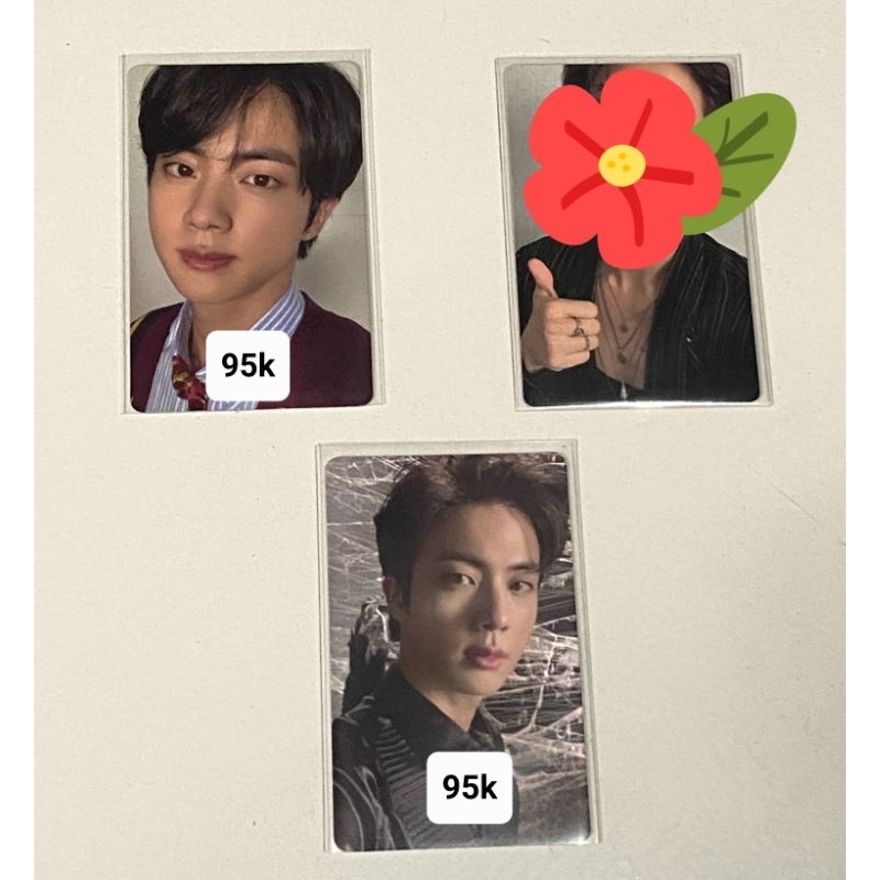 Photocard BTS Jin Maps of the Soul | PC BTS Album Proof Standard