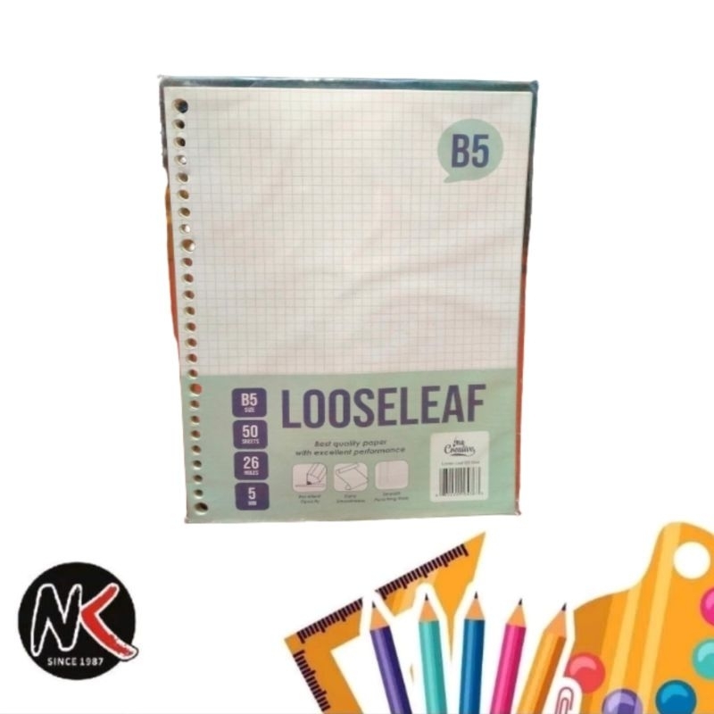

Refill Binder Loose Leaf Hvs Kotak B5 INA