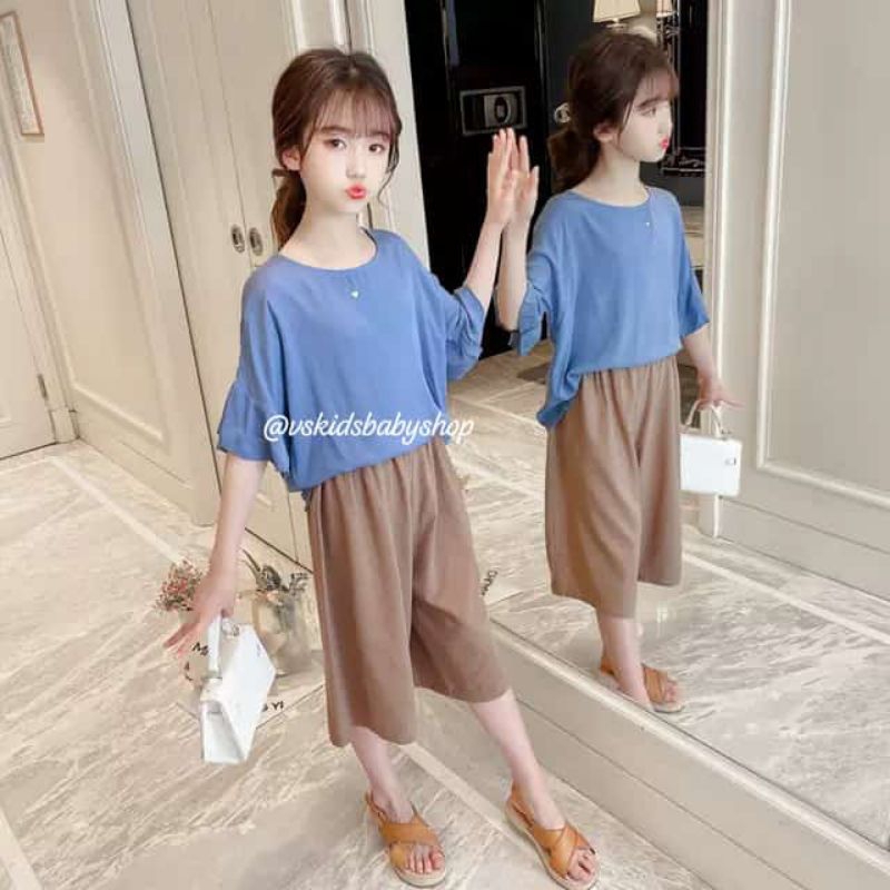 NEW SET KULOT BANGKOK JUNIOR IMPORT SIZE 130/150