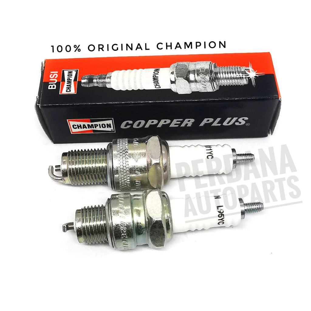 Busi Vespa Classic 2Tak Drat Pendek / Drat Panjang Original CHAMPION L95YC, N11YC